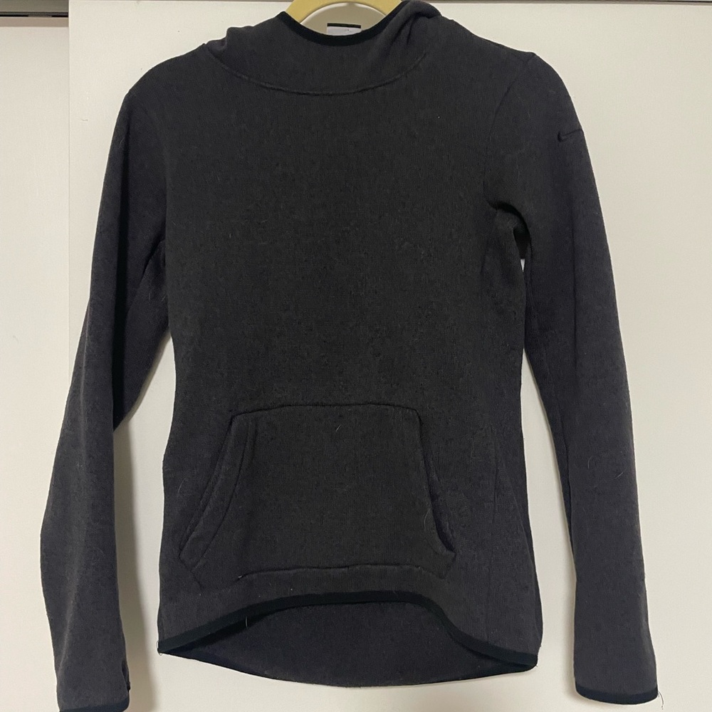 Women's Black Hoodie Sweater